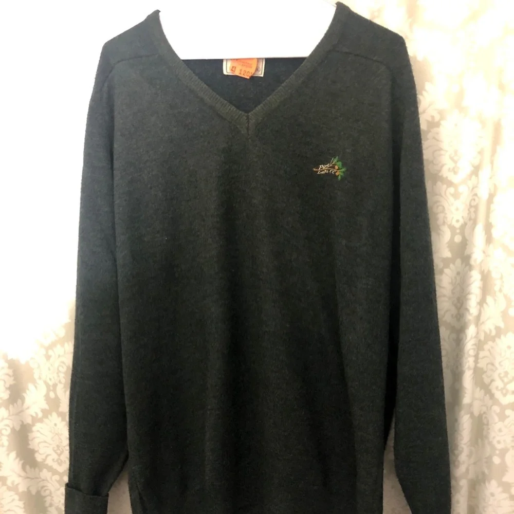Pine Lake Country Club Orlon Sweater XL